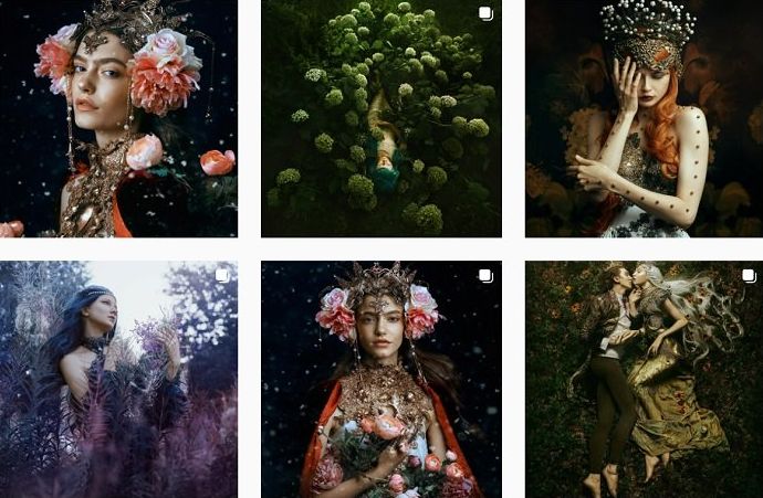 Bella Kotak colección de instagram de fotografías de fantasía